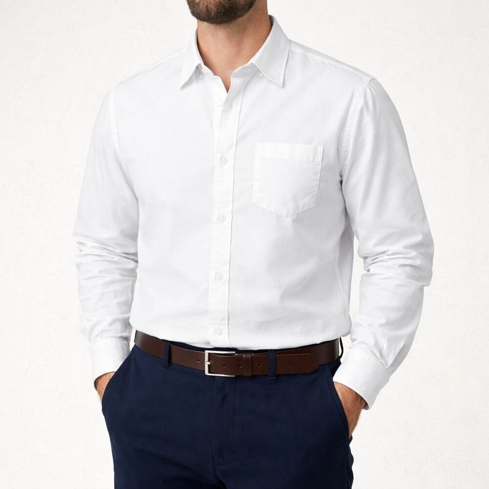 Hope and Henry Linen Shirt Large